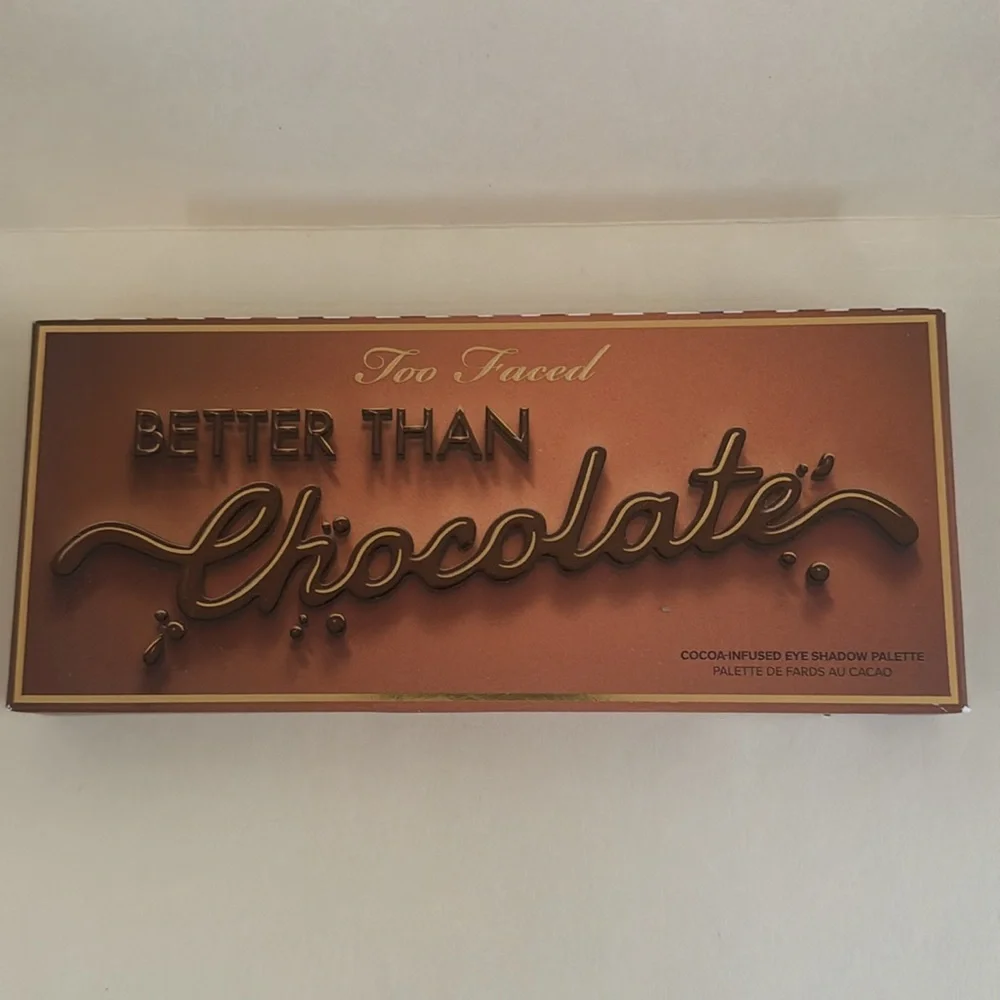 TOO FACED Better Than Chocolate Cocoa-Infused Eye Shadow Palette NIB